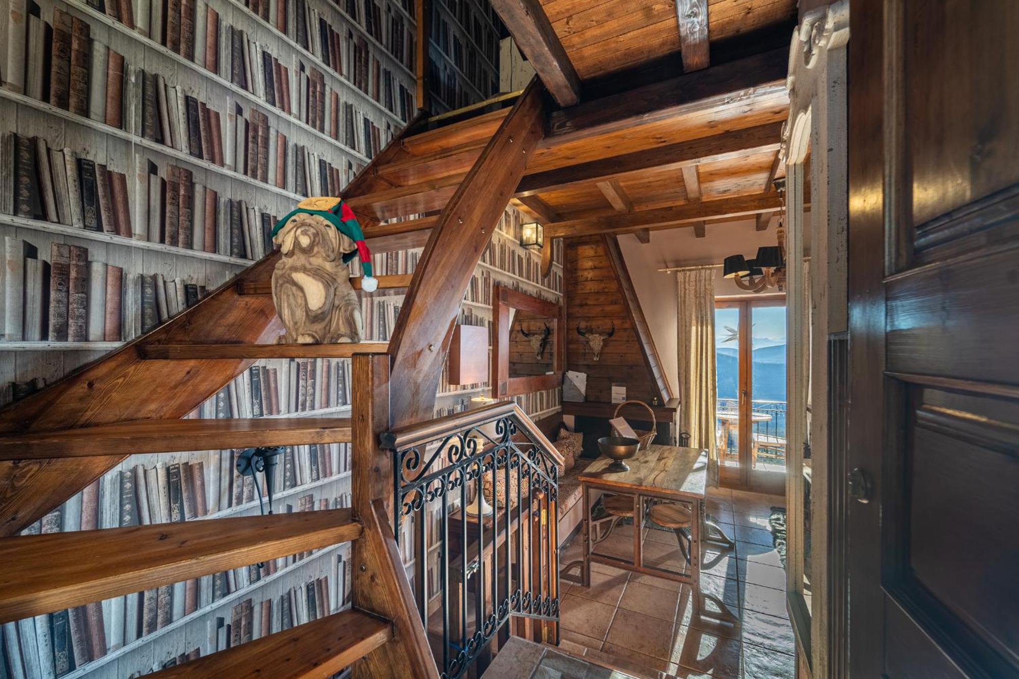 Rock Dandy Deluxe Chalet In Arachova - Delphi, Sauna, Prv Parking, Amazing View Eksteriør bilde